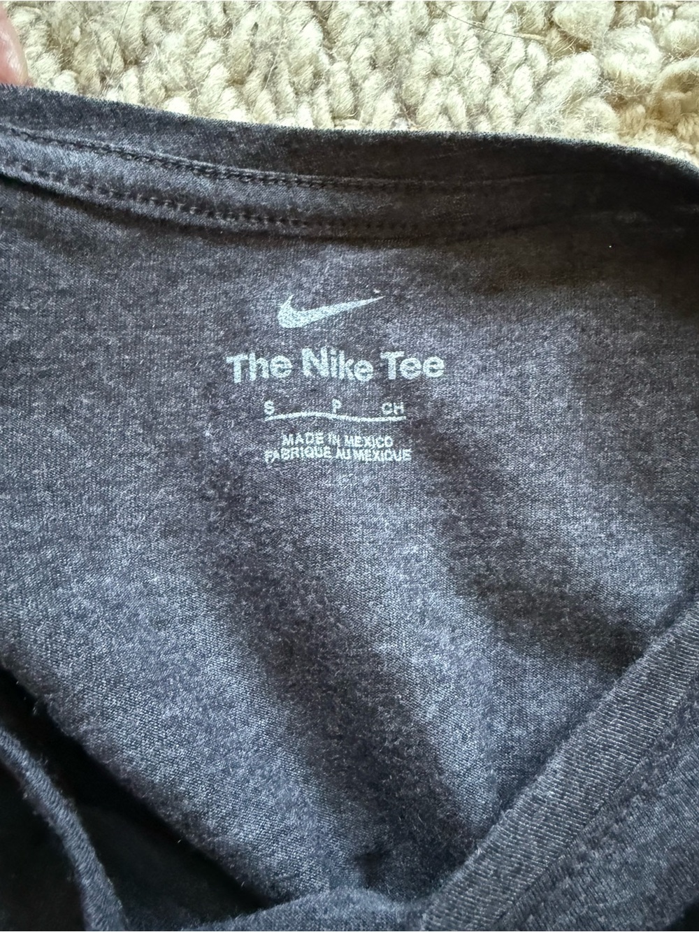 Nike Detroit Lions Short-Sleeve Tee with Blue Script small nwt nfl apparel small - Picture 6 of 6